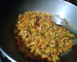 A picture of step 4 of Sooji litti.