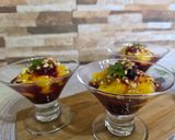 Foto del paso 9 de la receta: Lemon curd en colchón de frutos rojos