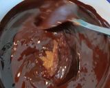 A picture of step 7 of Marmalade dark chocolate brownies - for Father's day.