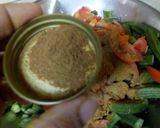 A picture of step 9 of Masala Bhindi.