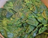 Foto del paso 1 de la receta: Bancham de espinaca y sésamo