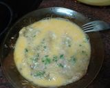 Foto del paso 6 de la receta: Pechuga de pollo rebozada y frita con papas fritas y ensalada