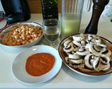 Foto del paso 1 de la receta: Garbanzos con champiñones