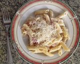 Foto del paso 3 de la receta: Penne rigate con jamón y parmesano