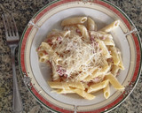 Foto del paso 3 de la receta: Penne rigate con jamón y parmesano