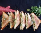 A picture of step 4 of THOUSAND ISLAND GRILLED sandwich.