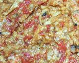 A picture of step 5 of Mirza ghademi(an iranian food/).