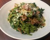 A picture of step 13 of Spinach Pasta.
