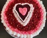 A picture of step 5 of Red velvet cake eggless.