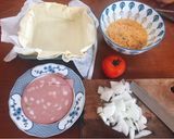 Hình bước làm 1 của món Bánh Quiche - Thưởng thức hương vị Pháp 🇫🇷 ngay trong góc bếp nhà bạn