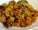 Foto del paso 10 de la receta: Arroz con alcachofas, setas y pulpo