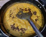 A picture of step 4 of Gobhi Musallam.