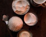 A picture of step 1 of Ghila pitha.