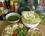 A picture of step 1 of Gaeng Som with Acacia Omelet (Vegetable-Focused, Clean Recipe, Easy to Make).