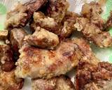 Wątróbka z kurczaka z cebulką i brzoskwiniami 🍑 krok przepisu 2 zdjęcie