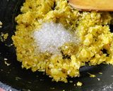 A picture of step 3 of Pumpkin Halwa.