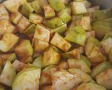 A picture of step 6 of Lauki ki sabzi.