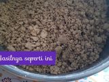 Tiwul Kerucut ala Rianti Kitchen