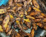A picture of step 5 of Arbi chops (Seppan-kizhangu/ Colocasia).