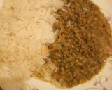 A picture of step 8 of Green grams stew with carrots seasoned with pilau masala.