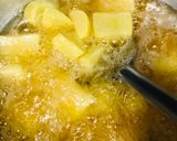 A picture of step 1 of Punjabi Dum aloo with fenugreek leaves.