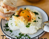 Foto del paso 3 de la receta: Huevo nube con pecorino en freidora de aire 🍳 🧀 🌤️