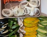 รูปขั้นตอนการทำที่ 2 ของ เทมปุระผักรวมและปูอัด🥬🥕🥒🌿🦀