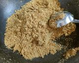 A picture of step 5 of Sattu Ladoo.