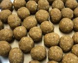 A picture of step 20 of Methi Coconut Laddu.