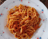 Foto del paso 2 de la receta: Tallarines con tomate y atún