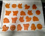 Une image de l'étape 4 de Biscuits sablés au chocolat.