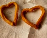 A picture of step 7 of Heart-Shaped Eggless Churros.