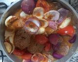 Foto del paso 7 de la receta: Cuadril a la Pimienta con Papas Dos Tiempos