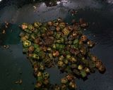 A picture of step 4 of #tiffin box# kurkuri bhindi.