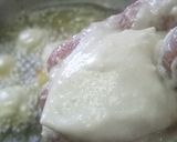 A picture of step 5 of Dahi Bhalla.