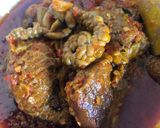 A picture of step 5 of Ofada Sauce.