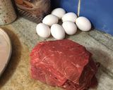 Foto del paso 1 de la receta: Milanesas de nalga a la napolitana.horno