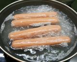 Foto del paso 1 de la receta: Salchichas de frankfurt con truco