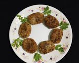 A picture of step 5 of Crispy Sago Tikki.