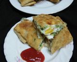 মোগলাই পরোটা (mughlai parota recipe in Bengali) রেসিপির ধাপ 3 ছবি