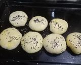 A picture of step 8 of Chicken stuffed buns 💖💖.