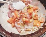 A picture of step 2 of Raw mango chutney.
