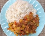 A picture of step 6 of My Style 'Fake' Bacalao with Tuna.