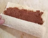 Foto langkah ke 6 dari resep Roti Gulung Milo.