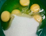 A picture of step 1 of Mkate wa mayai.