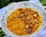Sárgarépás cukkinifőzelék (vegán) recept fázis 6 fotója