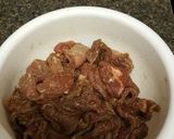A picture of step 2 of Homemade Beef and Broccoli.