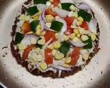 A picture of step 4 of Yummy potato base pizza.