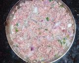 A picture of step 3 of Tortillas with Mince Filling.