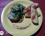 Foto del paso 5 de la receta: Peceto a la mostaza con papas rústicas